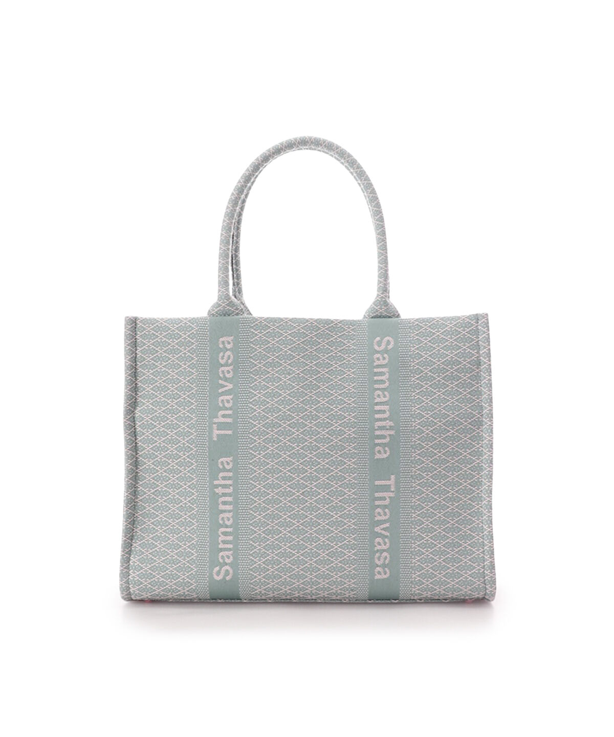 Samantha Thavasa「ステッチワークジャガードトートバッグ」|トートバッグ|