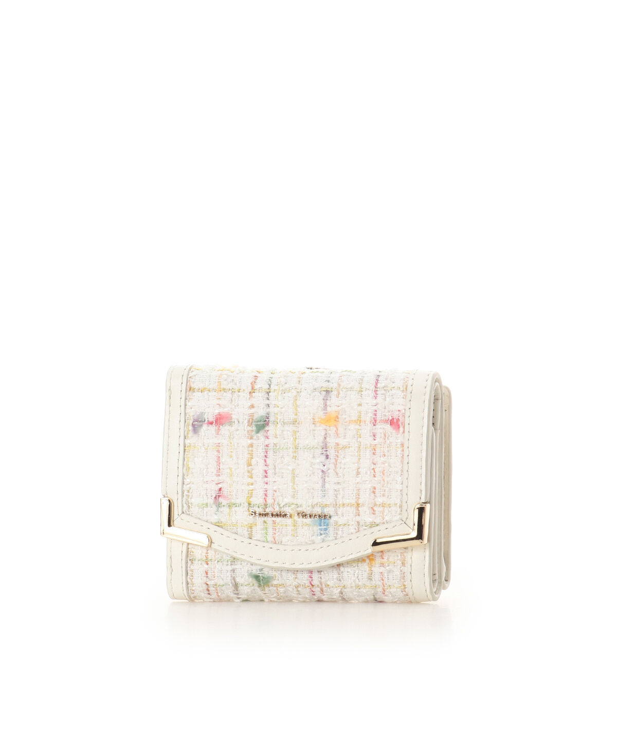 Samantha Thavasa「カラフルツイード 折財布」|財布|