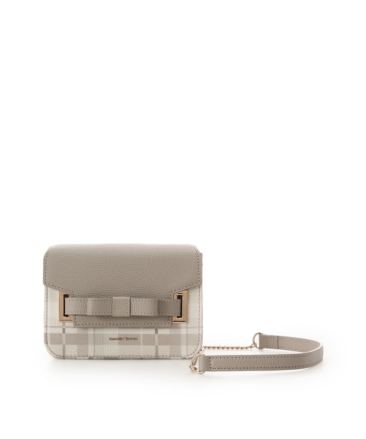Samantha Thavasa「チェック柄エムシュシュⅢ ショルダーバッグ 小サイズ」|ショルダー・メッセンジャー|