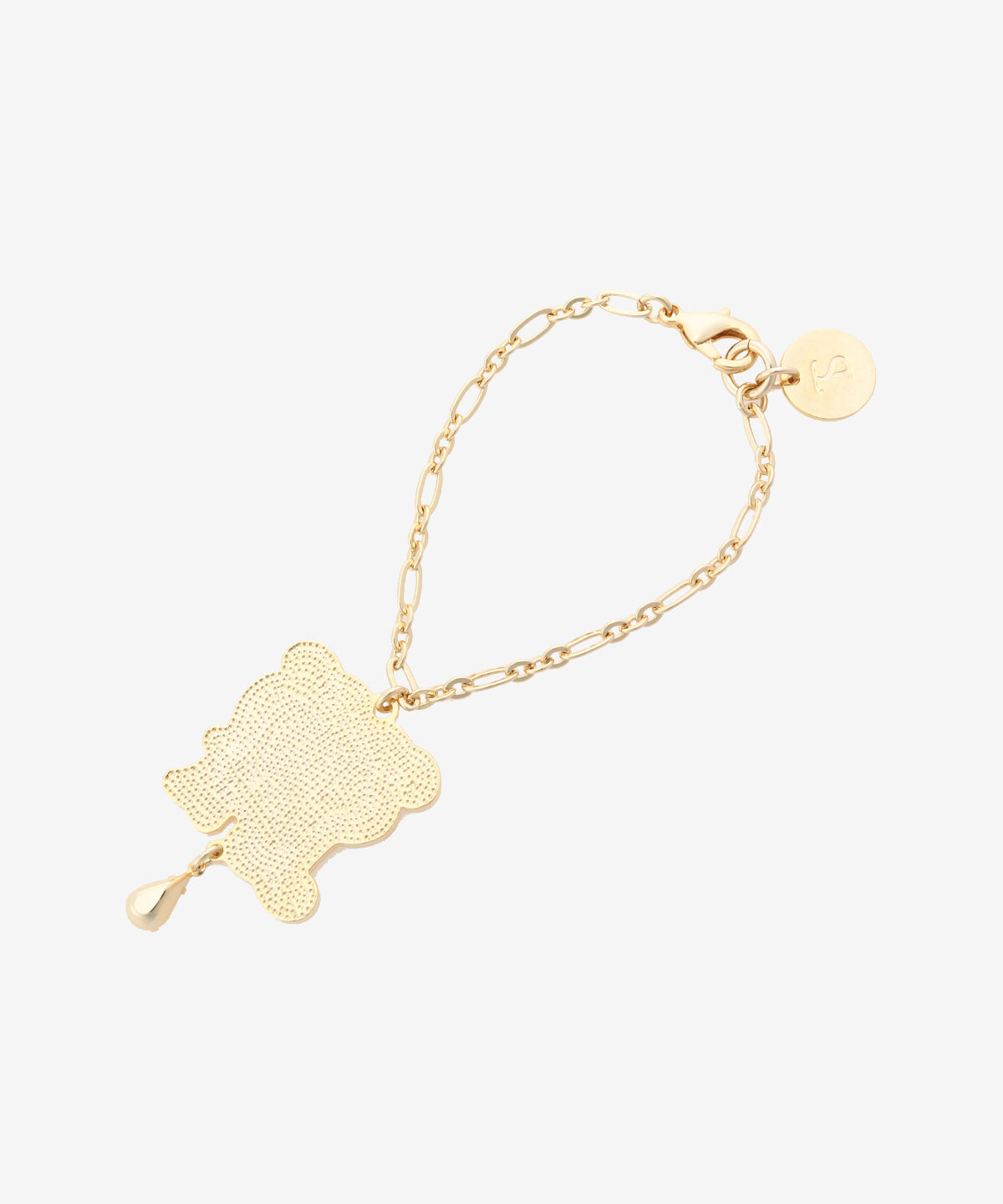 Samantha Vega「ドロップストーンイニシャルバッグチャーム（N）」|チャーム・キーホルダー|