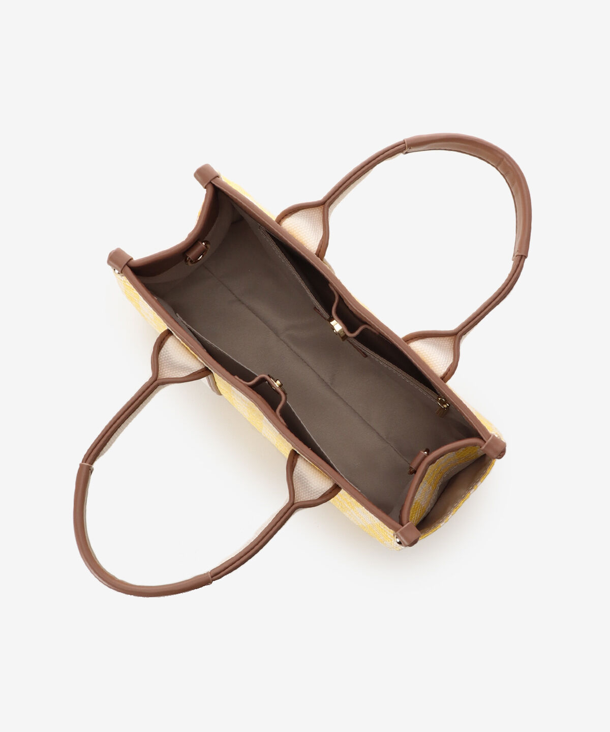 Samantha Vega「ロゴテープギンガムチェックトート（小）」|ハンドバッグ|