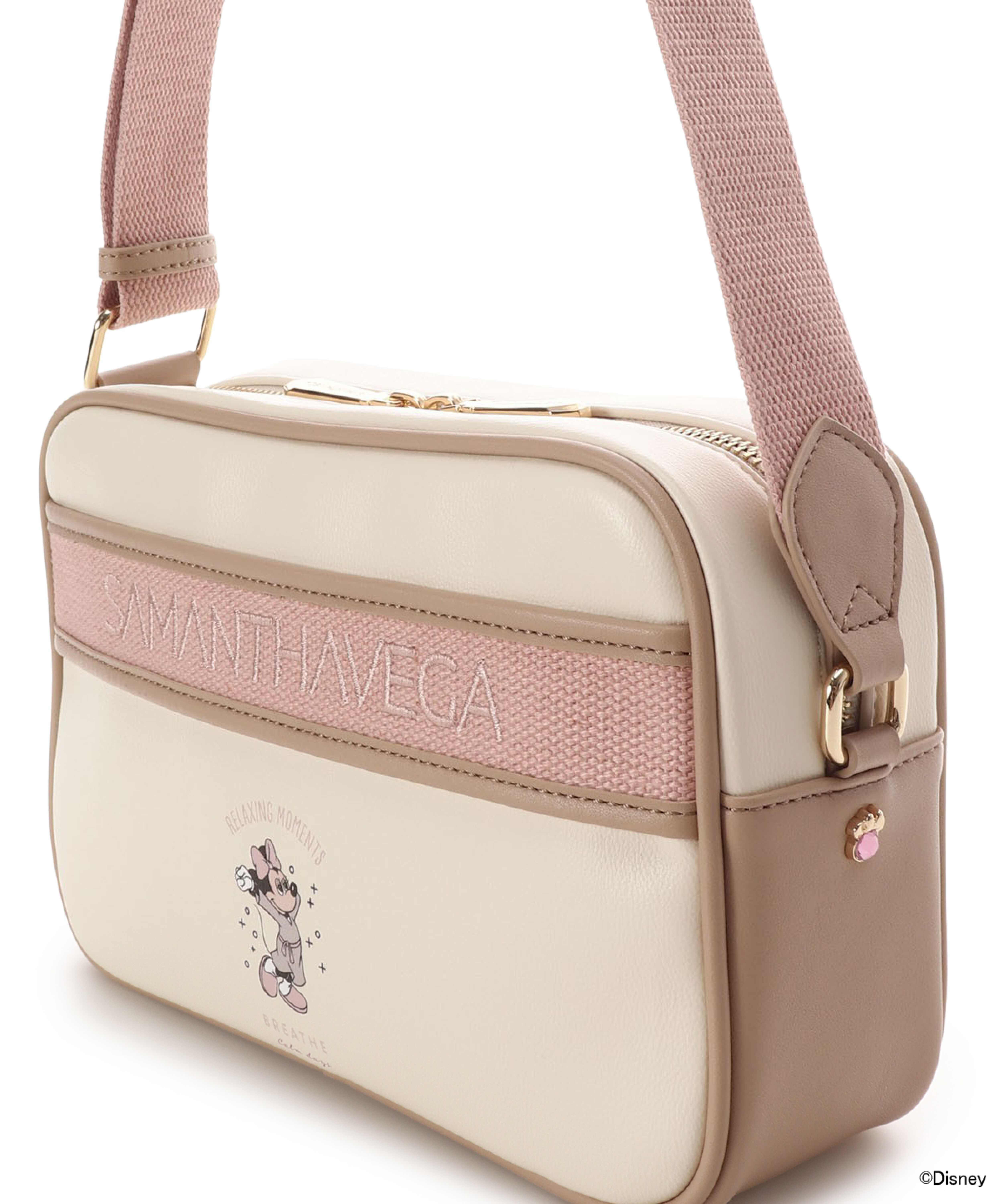 Samantha Vega「SAMANTHAVEGA/DISNEY DREAM TRAVELコレクション　ロゴテープショルダーバッグ」|ショルダー・メッセンジャー|