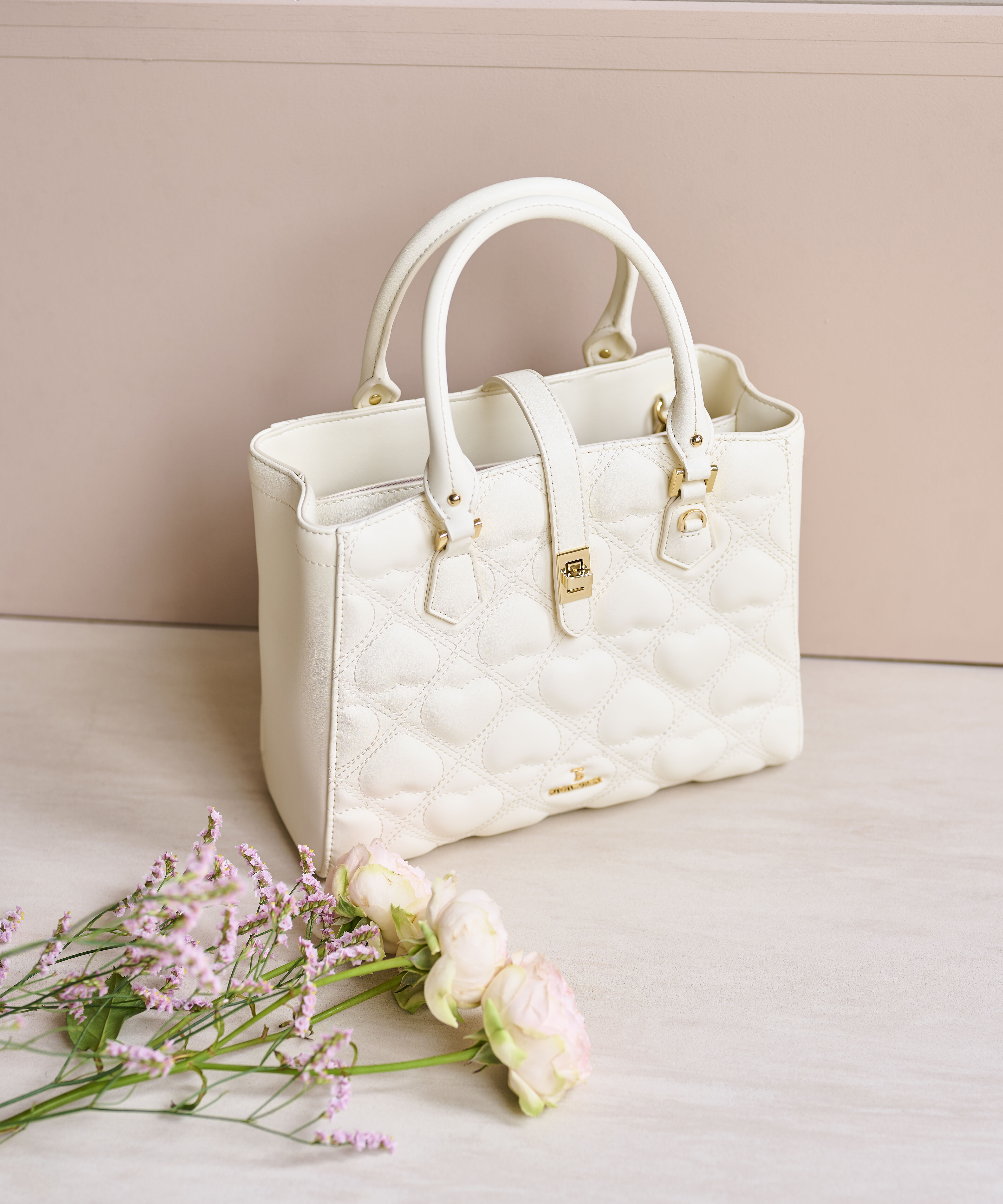 Samantha Vega「ハートキルトハンドバッグ」|ハンドバッグ|