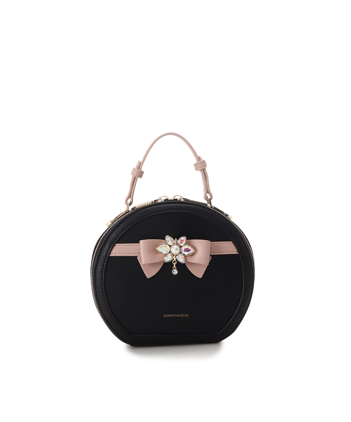 Samantha Vega「リボンラウンドショルダーバッグ」|ショルダー・メッセンジャー|