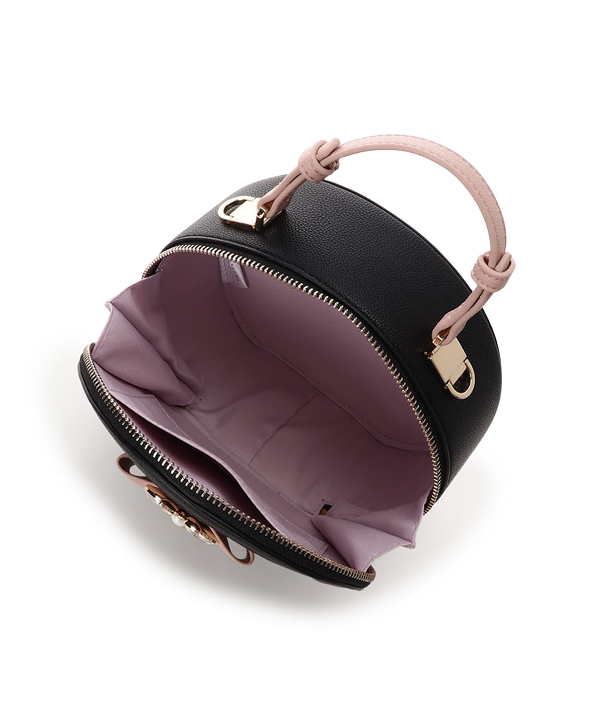 Samantha Vega「リボンラウンドショルダーバッグ」|ショルダー・メッセンジャー|