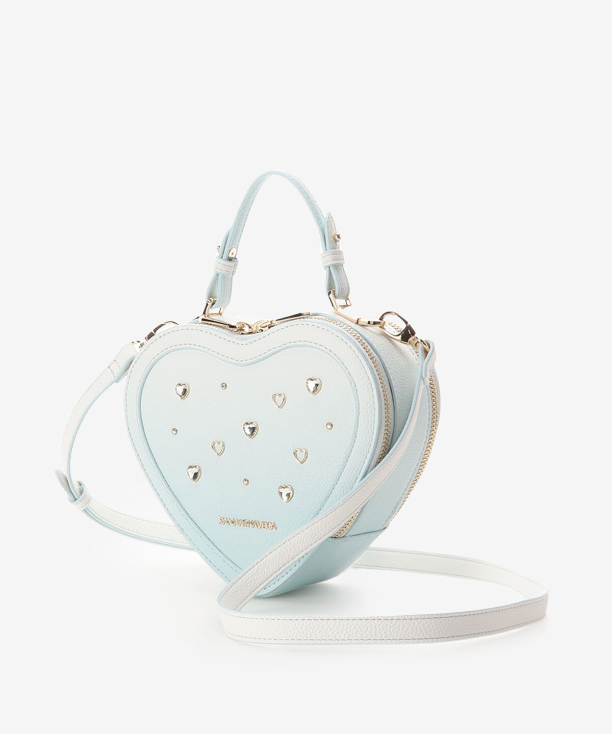 Samantha Vega「グラデーションビジューハート型ショルダーバッグ」|ショルダー・メッセンジャー|