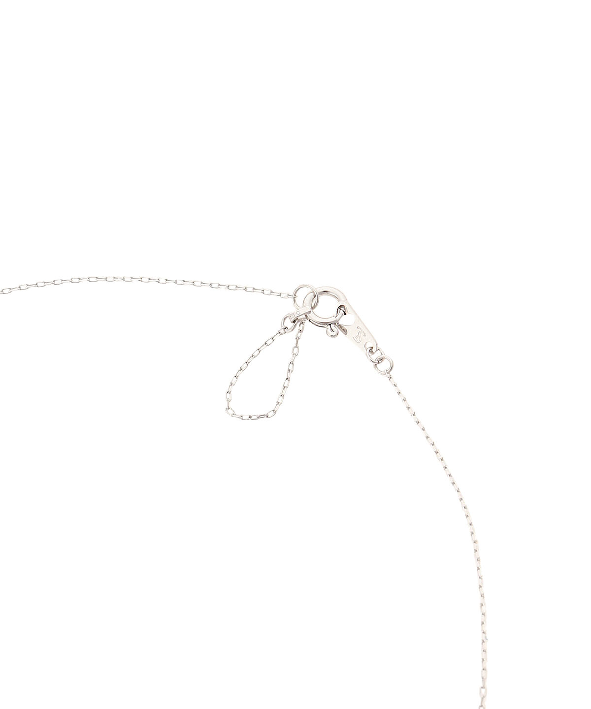 newme by Samantha Thavasa「K10 WG ストーンミニフラワー ネックレス」|ネックレス|