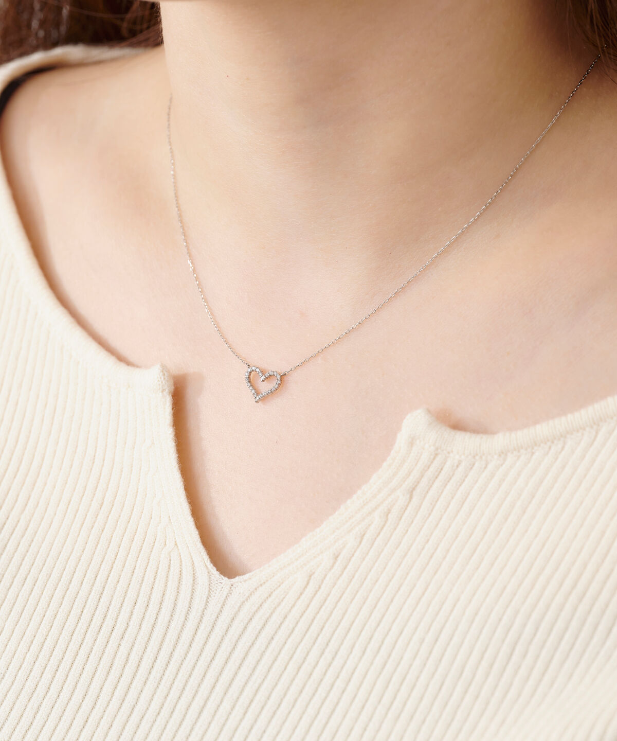 Samantha Tiara「PT900 Infinity Love feel ネックレス」|ネックレス|