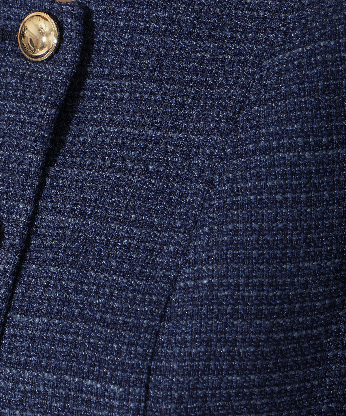 アンドクチュール「ツイードジャケットドッキングワンピース」|ワンピース|