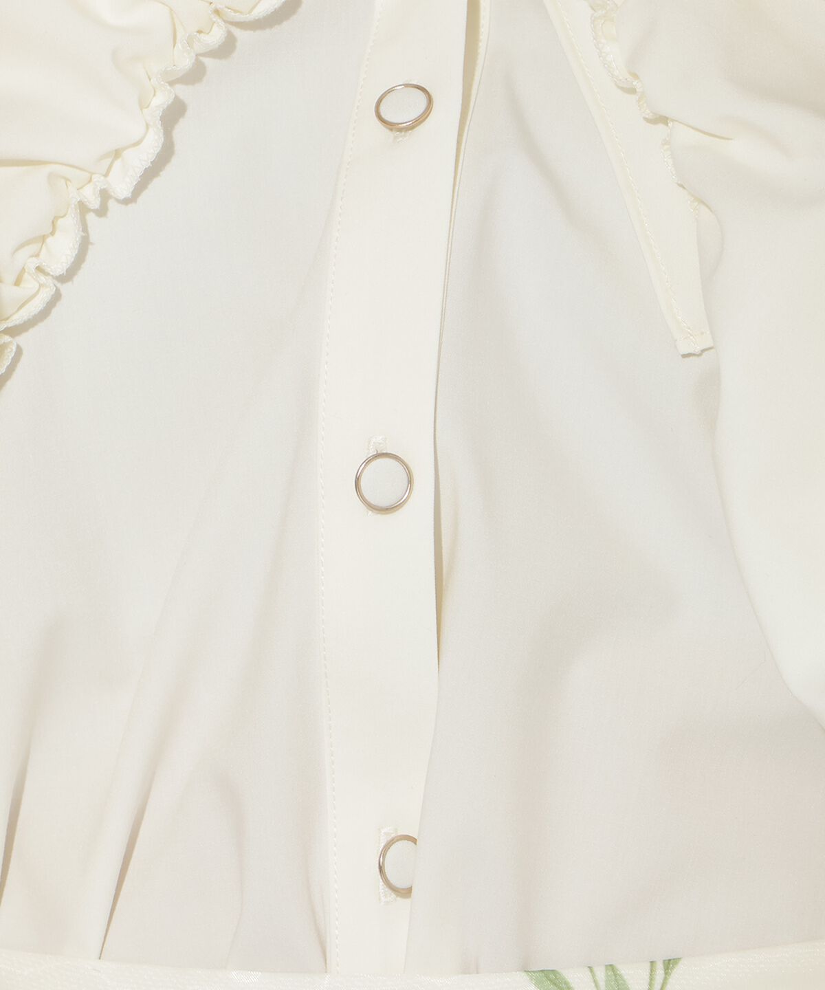 アンドクチュール「フリルクロスブラウス」|シャツ・ブラウス|