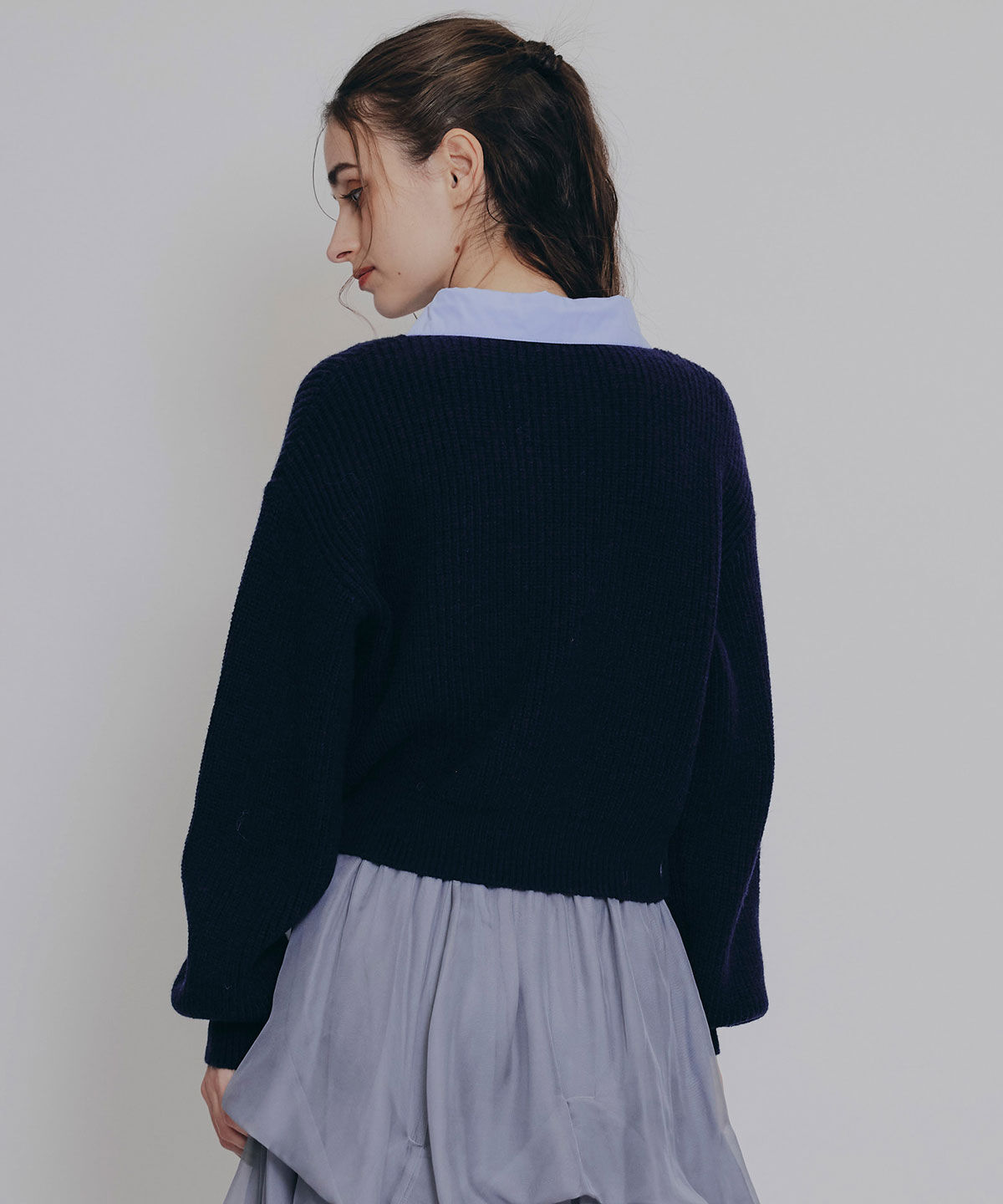 REDYAZEL「R.カレッジポロニットプルオーバー」|ニット・セーター|