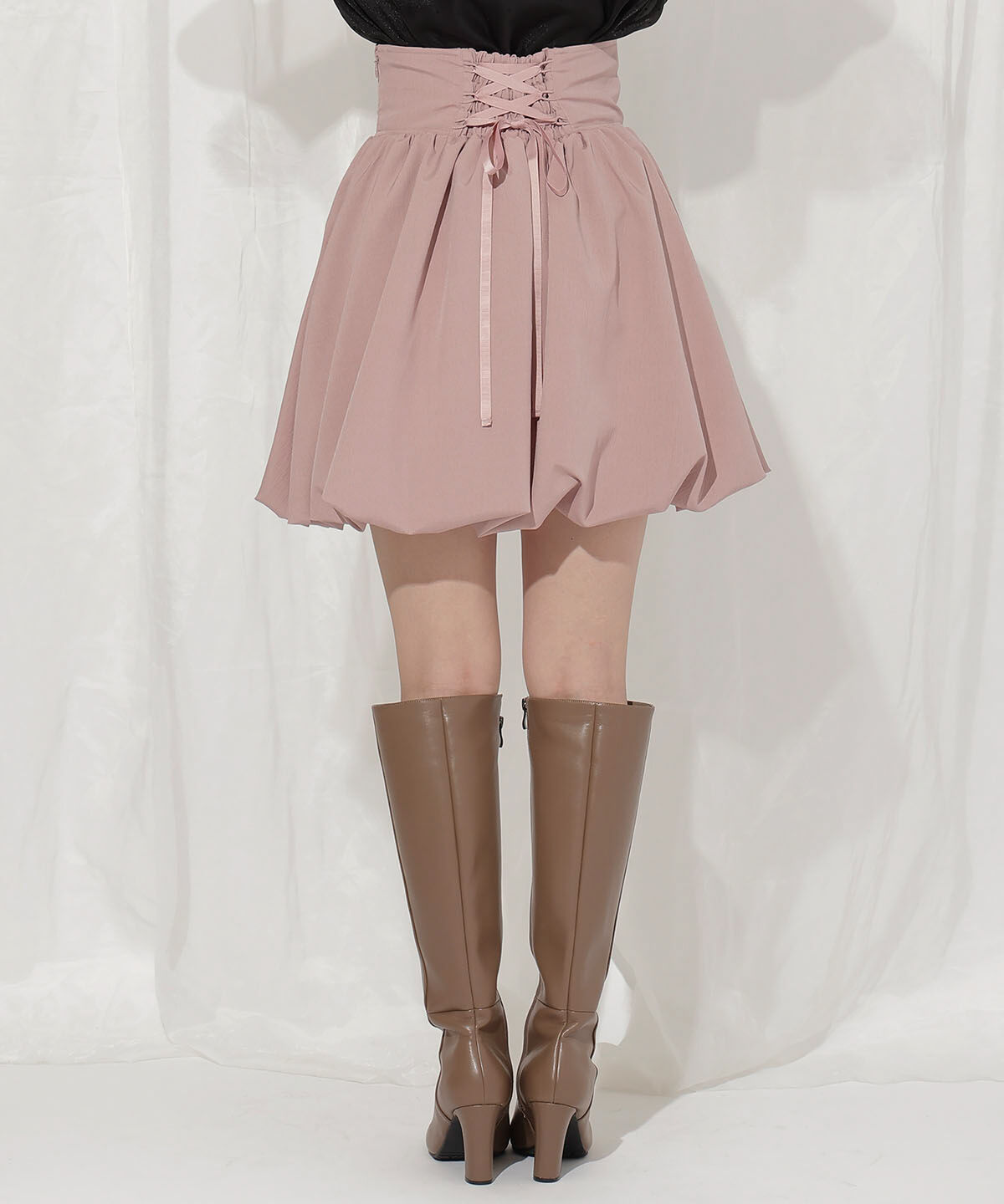 WILLSELECTION「ミニバルーンスカート」|フレア|