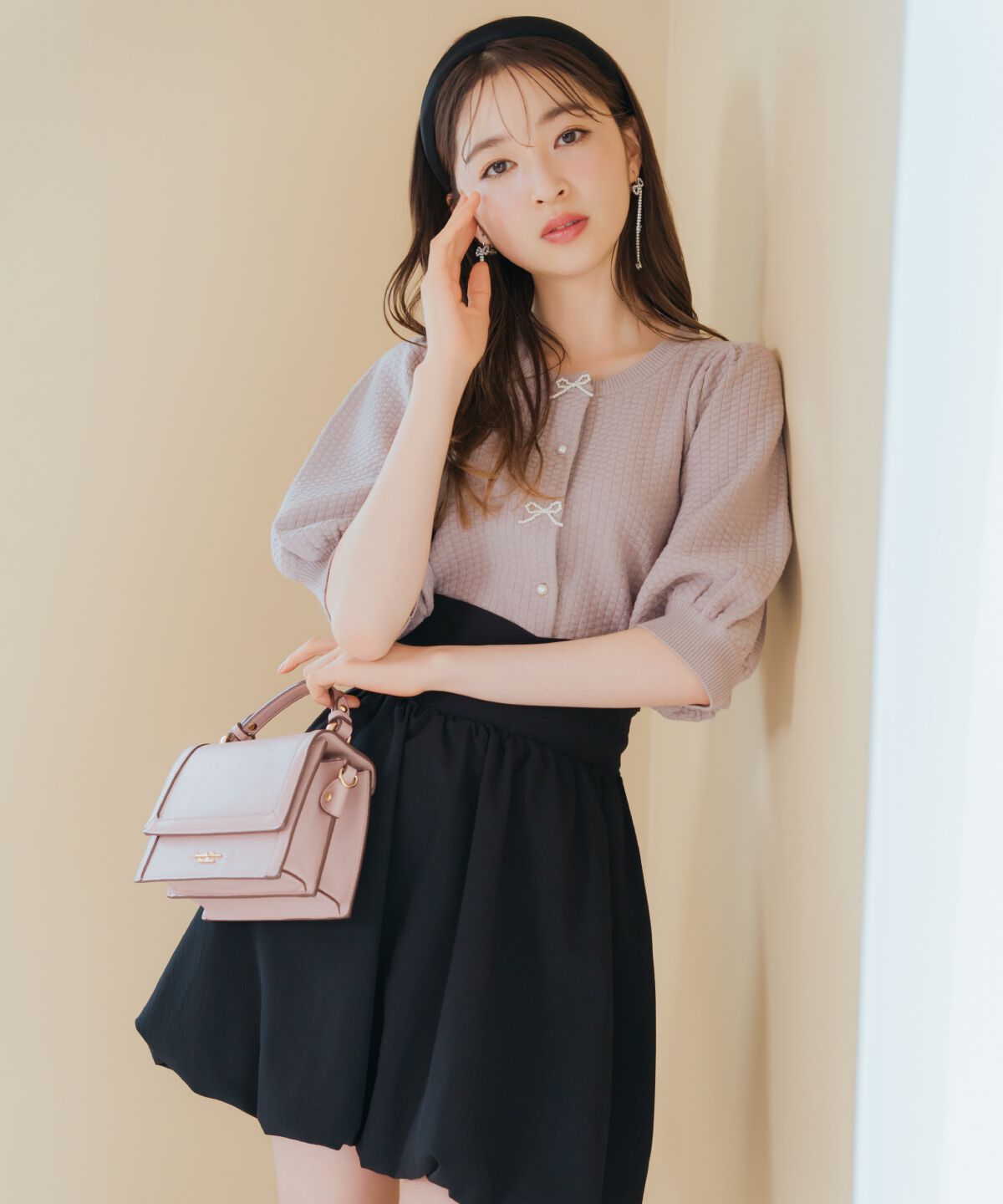 WILLSELECTION「ミニバルーンスカート」|フレア|