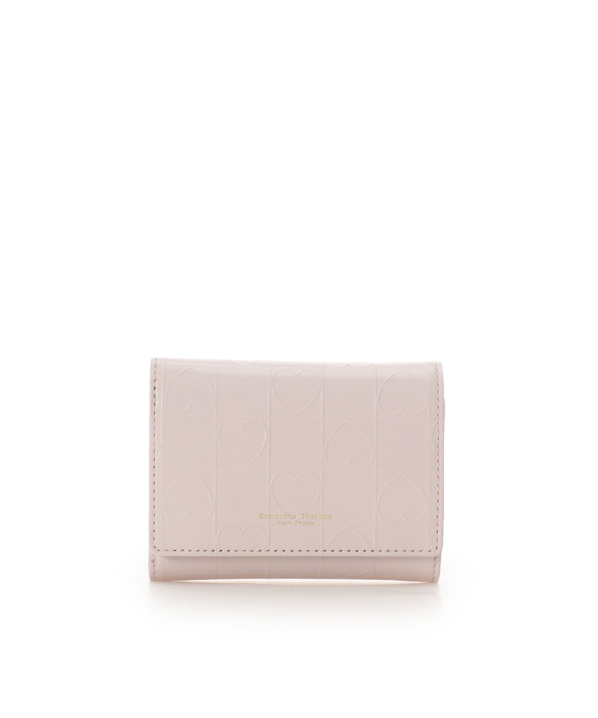 Samantha Thavasa Petit Choice「ライクハート Lジップ折財布」|財布|ピンク