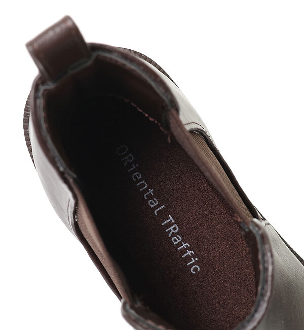 ORiental TRaffic「 ●晴雨兼用●【防水】レイン ショートブーツ /R-0009 厚手クッション入り」|ショートブーツ|