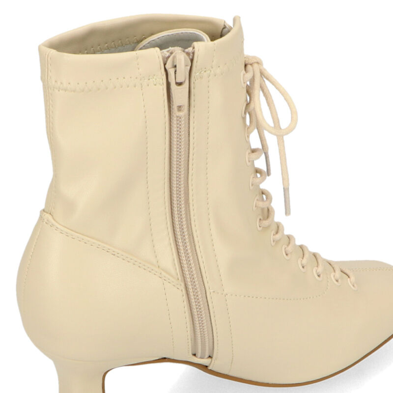 ORiental TRaffic「レースアップストレッチミドルブーツ/21420」|ショートブーツ|