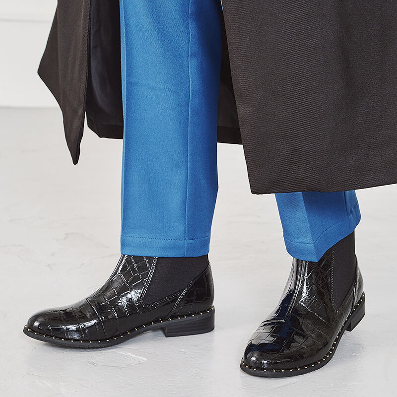 ORiental TRaffic「ソールスタッズサイドゴアブーツ/21423」|ショートブーツ|