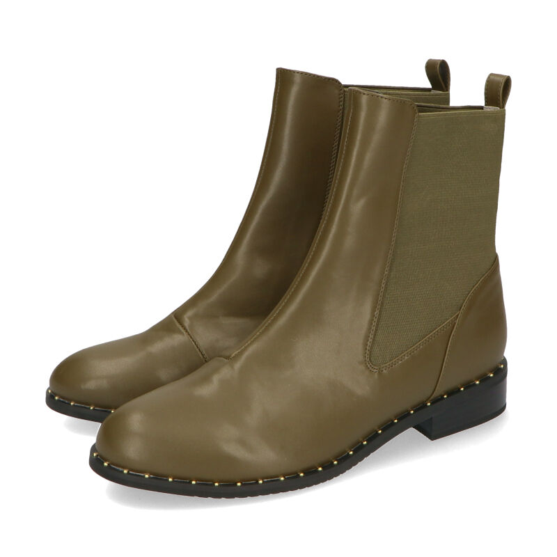 ORiental TRaffic「ソールスタッズサイドゴアブーツ/21423」|ショートブーツ|