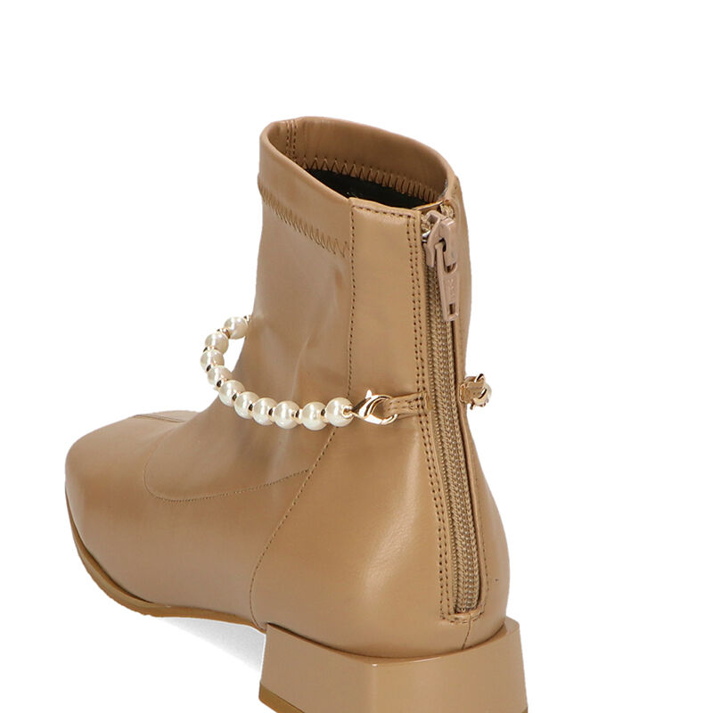 ORiental TRaffic「2wayパールチェーンストレッチブーツ/21418」|ショートブーツ|