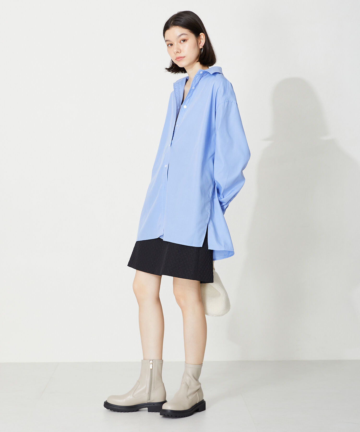 ORiental TRaffic「タンクソールストレッチブーツ/31414」|ショートブーツ|