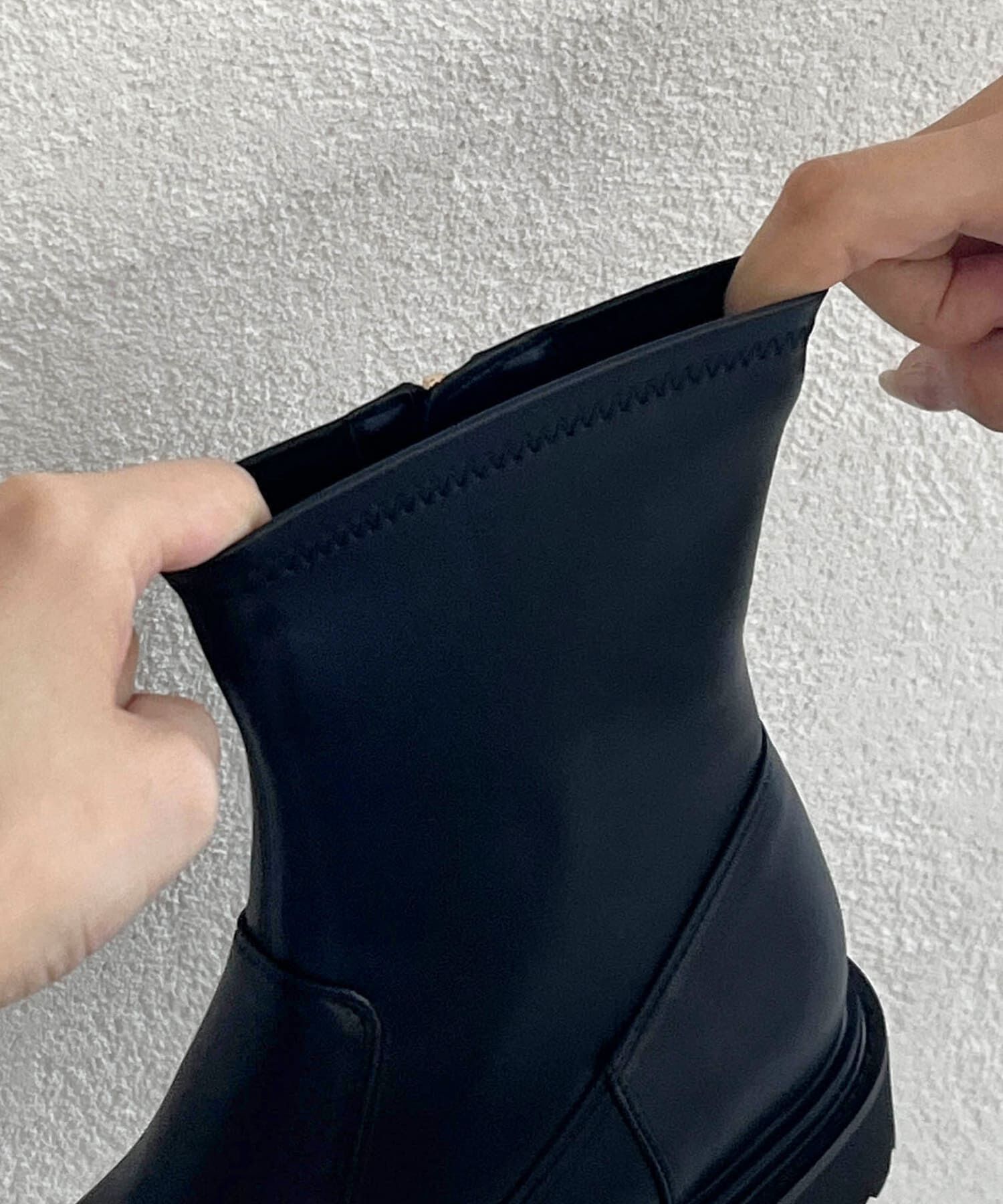 ORiental TRaffic「タンクソールストレッチブーツ/31414」|ショートブーツ|