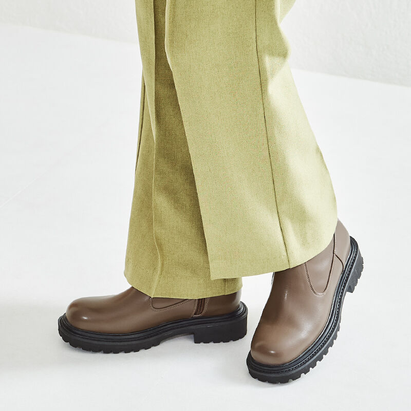 ORiental TRaffic「タンクソールストレッチブーツ/31414」|ショートブーツ|