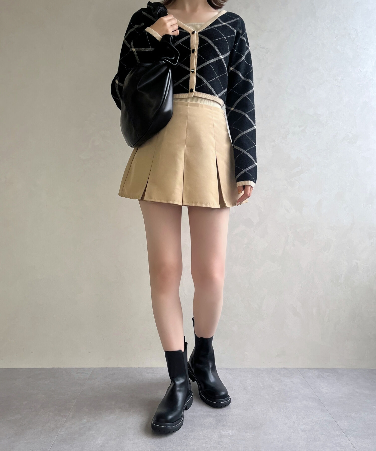 ORiental TRaffic「スクエアトゥチェルシーブーツ/31410」|ショートブーツ|