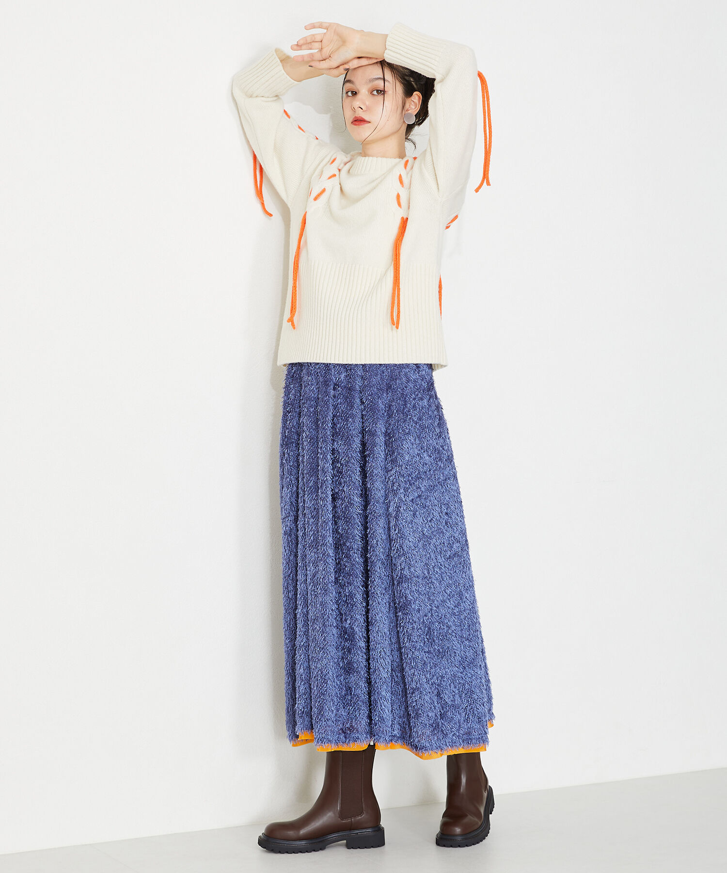 ORiental TRaffic「スクエアトゥチェルシーブーツ/31410」|ショートブーツ|