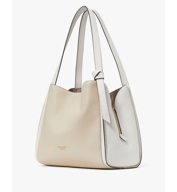 kate spade new york「ノット カラーブロック ラージ ショルダーバッグ」|トートバッグ|