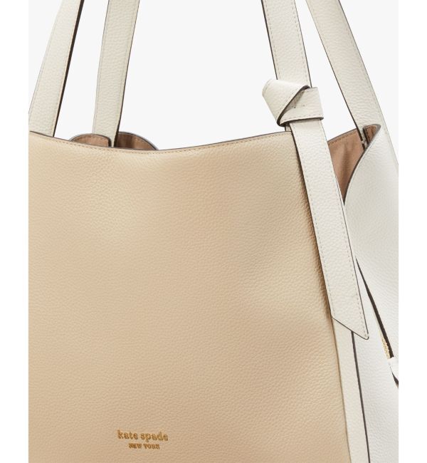 kate spade new york「ノット カラーブロック ラージ ショルダーバッグ」|トートバッグ|