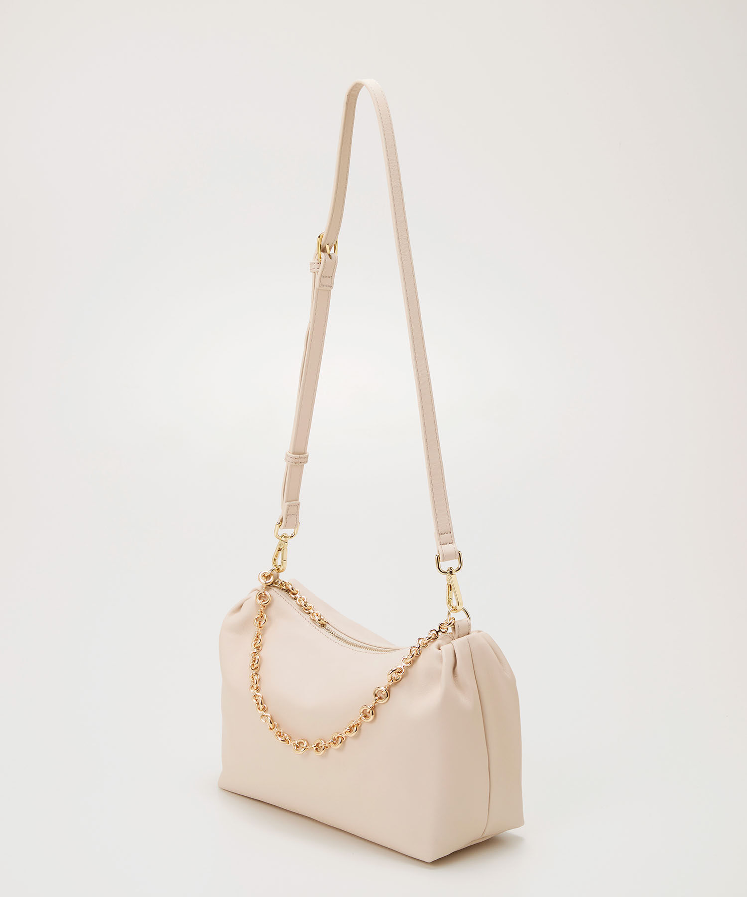 TOPKAPI TREASURE「【TREASURE TOPKAPI】スムース レザー チェーン付き ショルダー バッグ」|ショルダー・メッセンジャー|