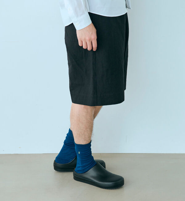 BENEXY「【ベネクシー】ザ クルーソックス/マリンブルー ポリエステル コットン/靴下 メンズ レディース」|ソックス|