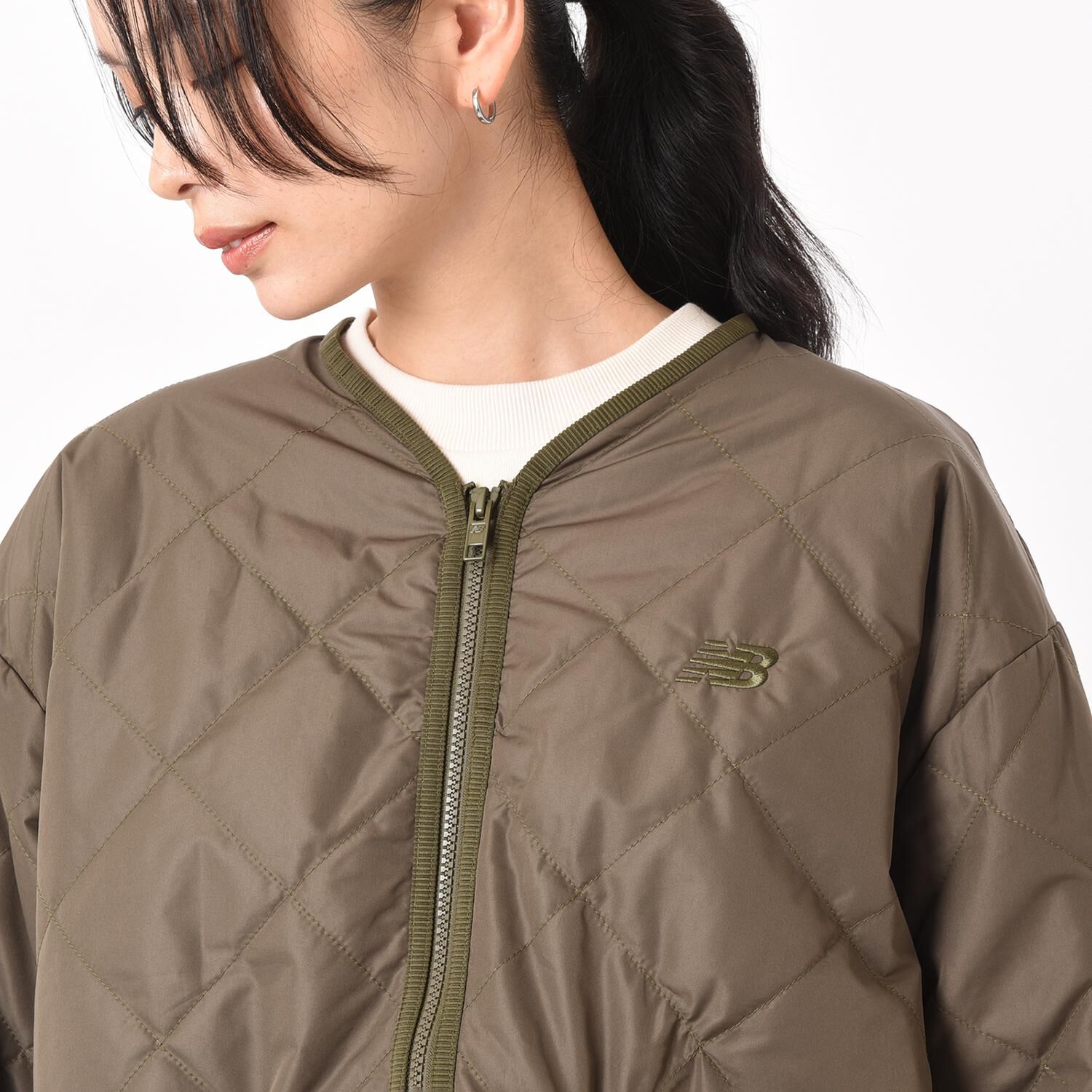 NEW BALANCE 「【NEW BALANCEｳｪｱ】W ｷﾙﾄｳｰﾌﾞﾝJK」|ポロシャツ|