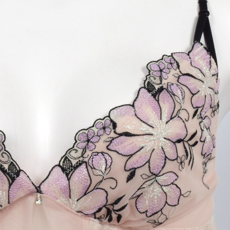 intesucre「アンテシュクレ なでしこブラ  IBT384ペア スリップ M-L ILS384」|インナー|