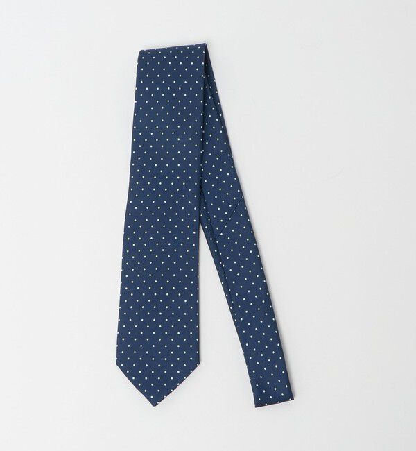 UNITED ARROWS「ADAMLEY ドット プリントネクタイ」|ネクタイ・蝶ネクタイ|NAVY