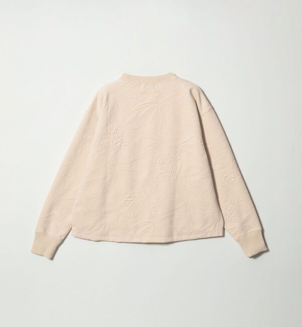 UNITED ARROWS「リーヴズ ジャガード スウェット」|スウェット・ジャージ|