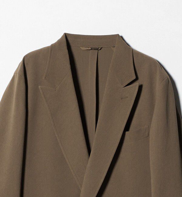 UNITED ARROWS「ポリエステルサブレ オーディナリー ダブル 4ボタン ジャケット」|テーラードジャケット|