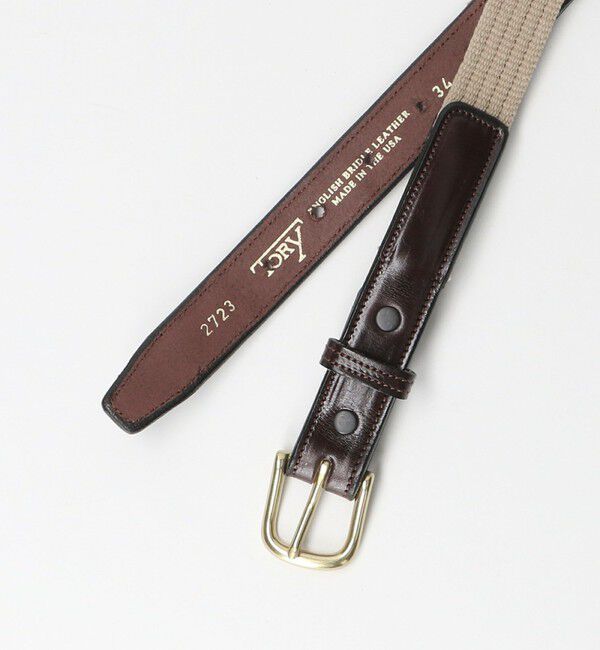 UNITED ARROWS green label relaxing「【別注】＜TORY LEATHER＞1カラー ウェビング ベルト」|ベルト|