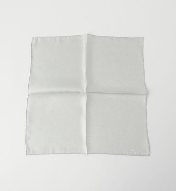 UNITED ARROWS green label relaxing「GLR シルク ソリッド ポケットチーフ」|バンダナ・スカーフ|