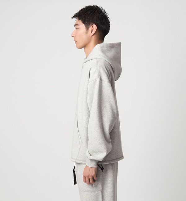 UNITED ARROWS green label relaxing「【WEB限定】＜GLR or＞ドロスト スウェット ジップ パーカー」|パーカー|