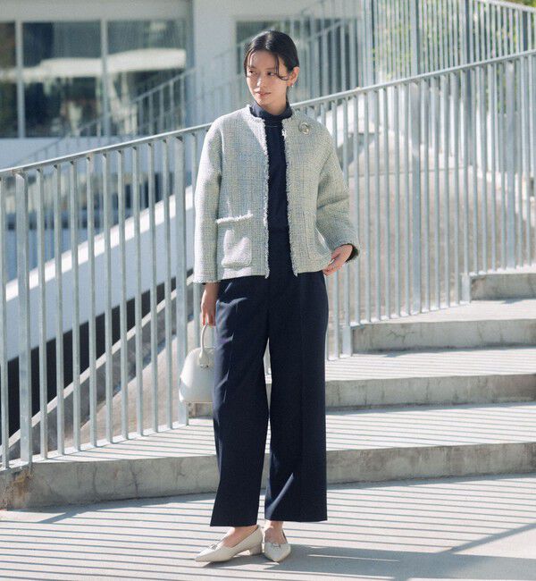 UNITED ARROWS green label relaxing「［size SHORT/TALLあり］Greed グリード ストレート パンツ ウォッシャブル」|スラックス|