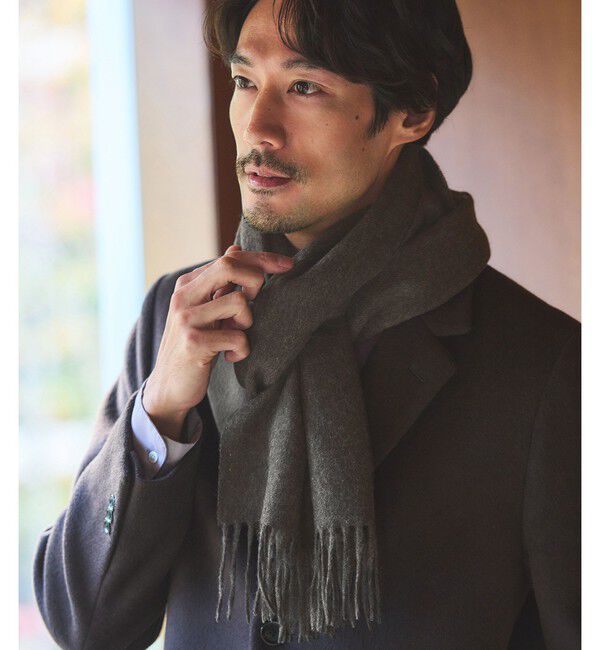 UNITED ARROWS green label relaxing「＜MOON＞ソリッド マフラー」|マフラー|MOCA