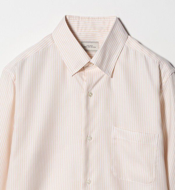 UNITED ARROWS green label relaxing「エブリット コットンオックス ストライプ スナップ ボタンダウン シャツ -イージーアイロン-」|シャツ・ブラウス|