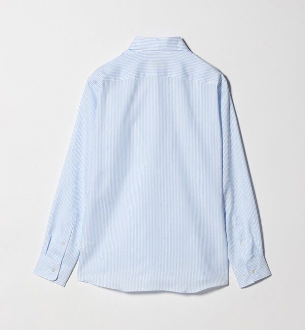 UNITED ARROWS green label relaxing「エブリット コットンオックス ストライプ スナップ ボタンダウン シャツ -イージーアイロン-」|シャツ・ブラウス|