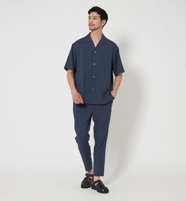 BEAUTY&YOUTH UNITED ARROWS「【WEB限定 WARDROBE SMART】 Reflax オープンカラー シャツ」|シャツ・ブラウス|