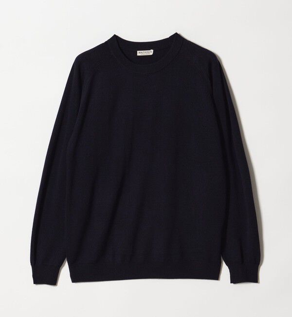 BEAUTY&YOUTH UNITED ARROWS「SUPER130 ウール クルーネック ニット ウォッシャブル」|ニット・セーター|