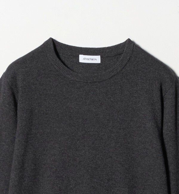 ATTISESSION「＜ATTISESSION＞ショート プルオーバー トップス」|ニット・セーター|