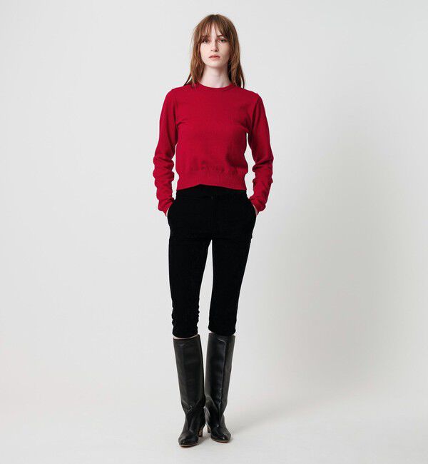 ATTISESSION「＜ATTISESSION＞ショート プルオーバー トップス」|ニット・セーター|