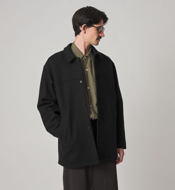 STEVEN ALAN「 ＜Steven Alan＞ ニット メルトン カー コート」|その他|