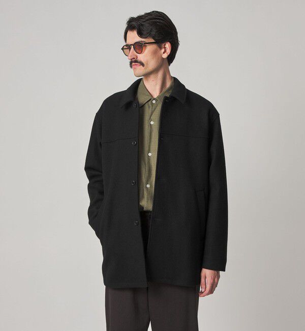 STEVEN ALAN「 ＜Steven Alan＞ ニット メルトン カー コート」|その他|